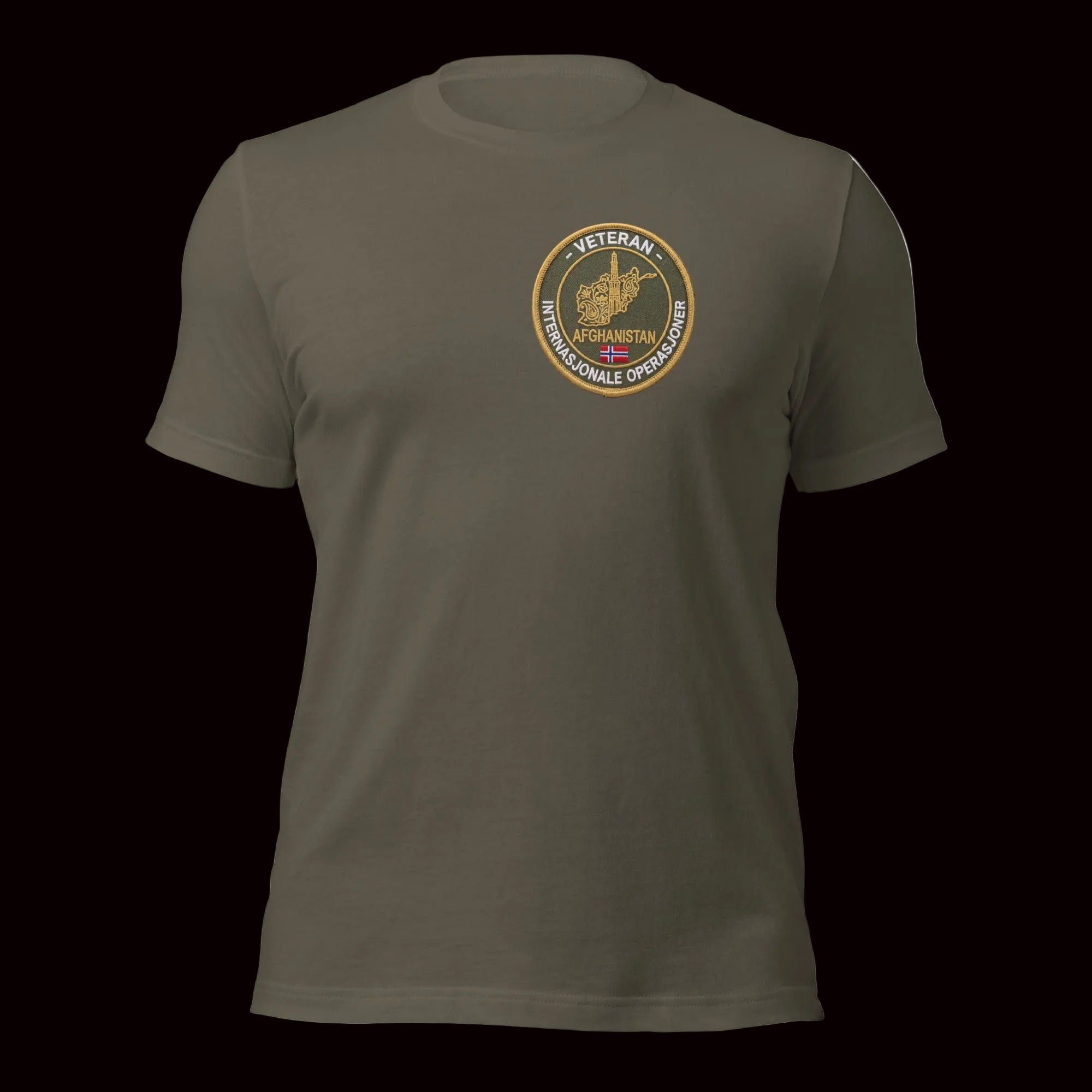 Navy. Norsk Veteran-T-shirt