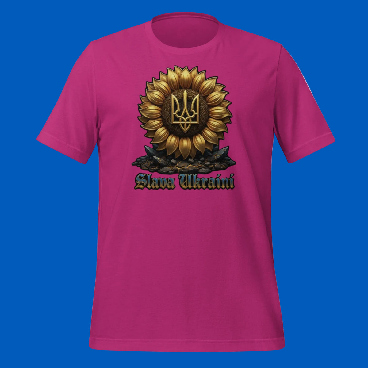 Berry-SlavaUkraini-T-shirt-Unisex
