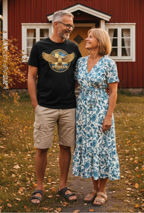 Stolt Svensk Veteran 2 - T-shirt (Unisex)