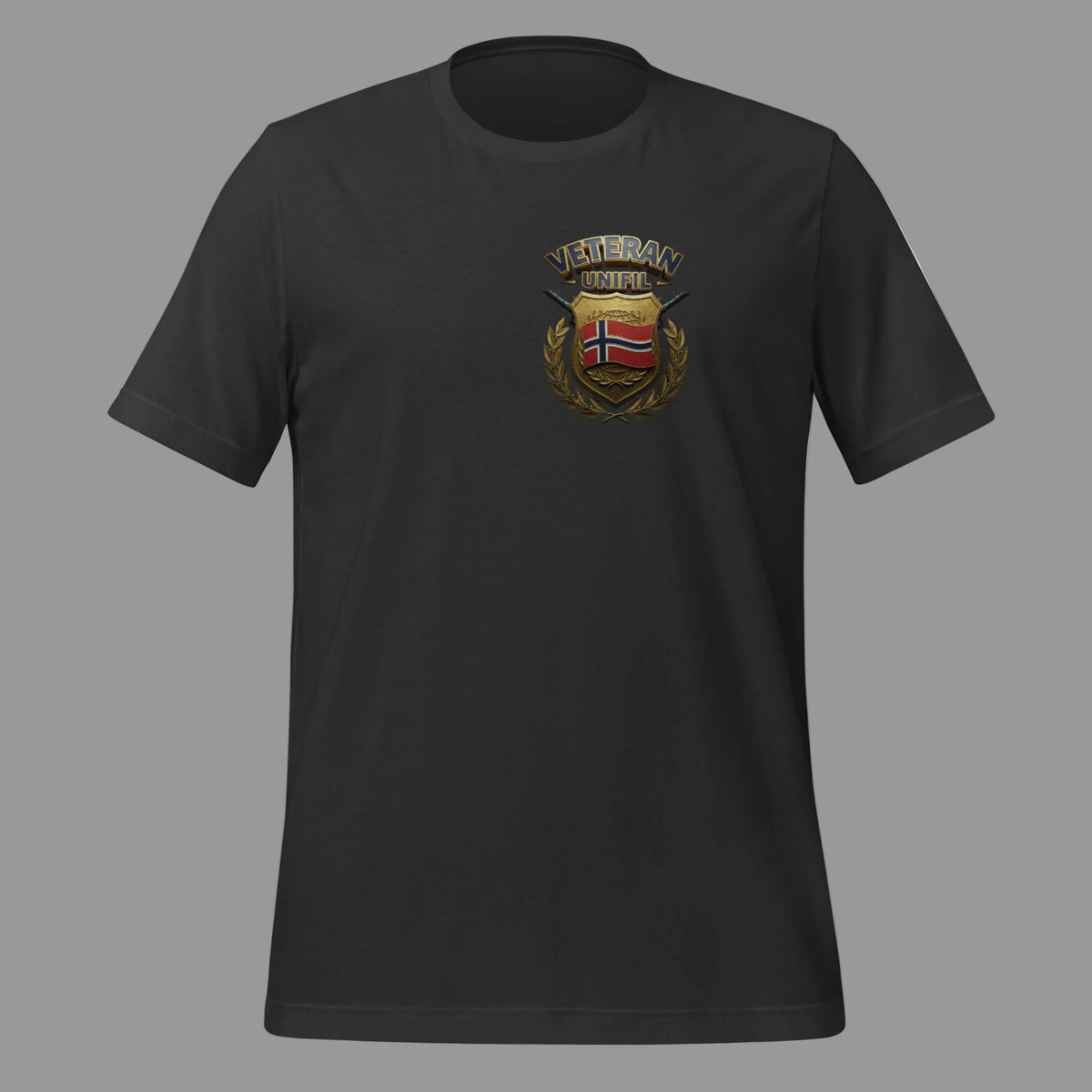 Dark Grey.Veteran UNIFIL T-shirt