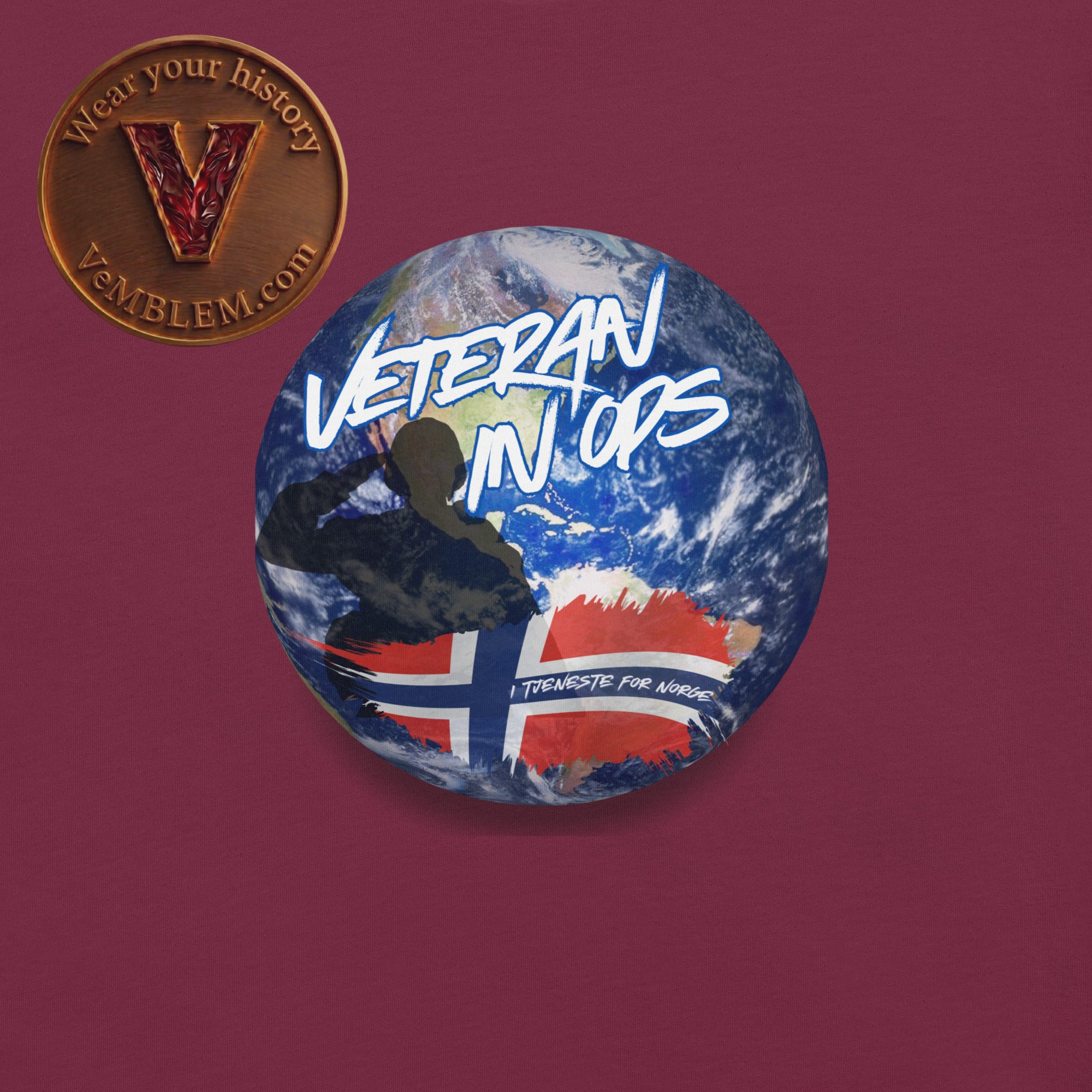 Badged - Stolt NOR Veteran Intops - T-shirt