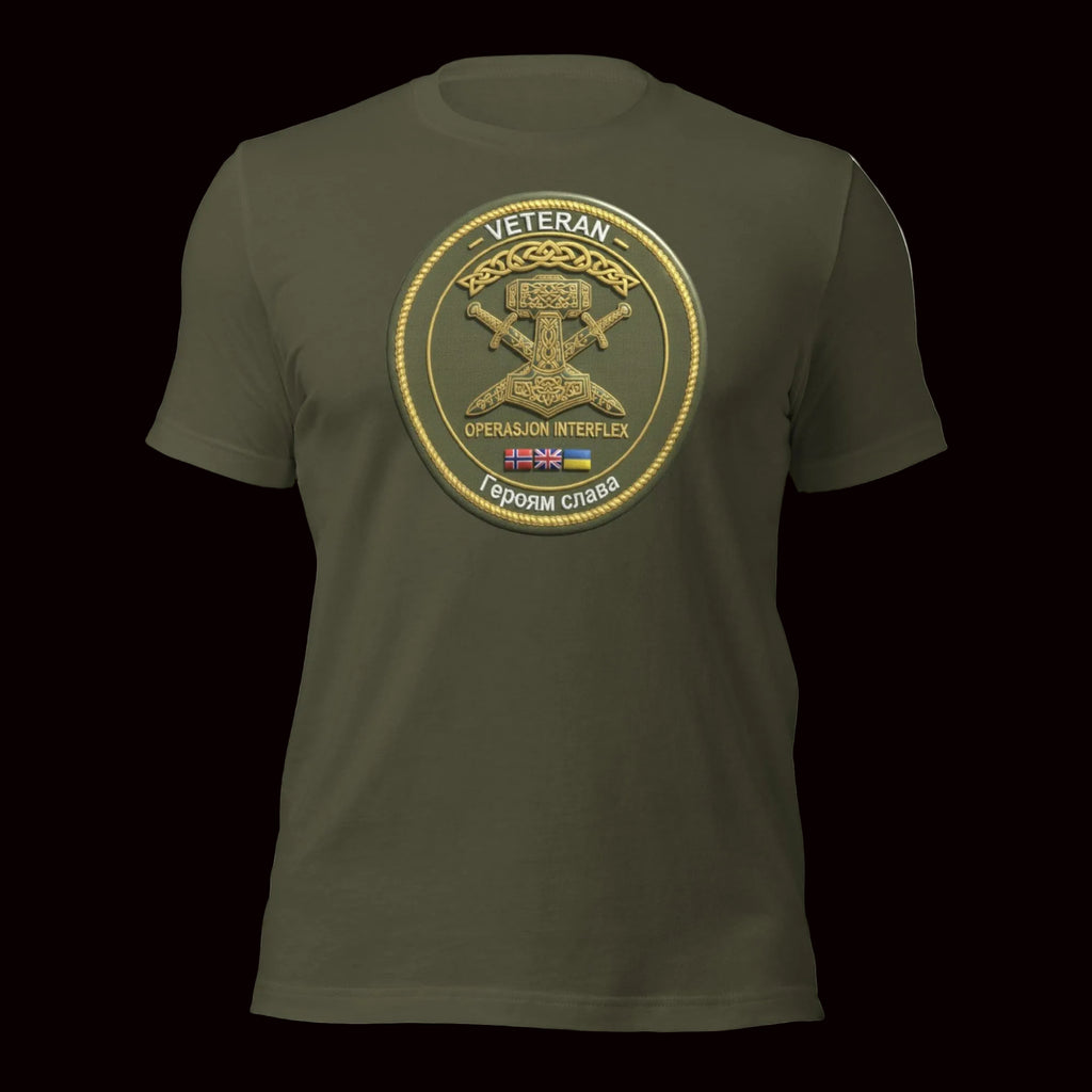 MilitaryGreen. Stolt Veteran Ops Interflex