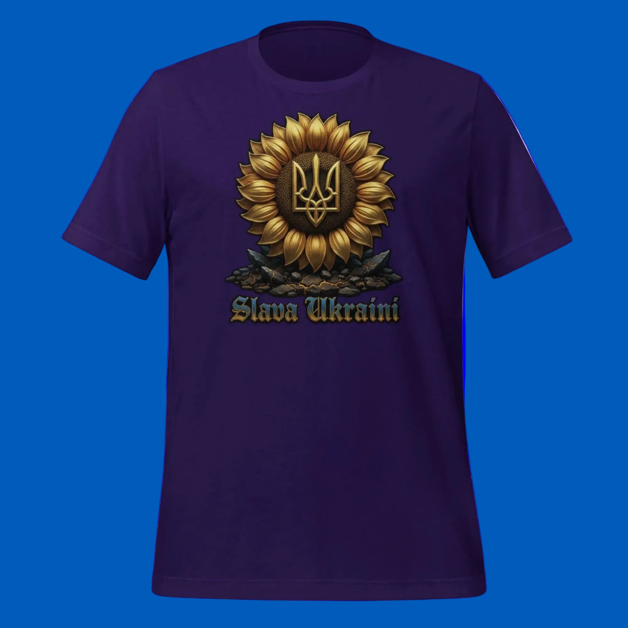 Purple-SlavaUkraini-T-shirt