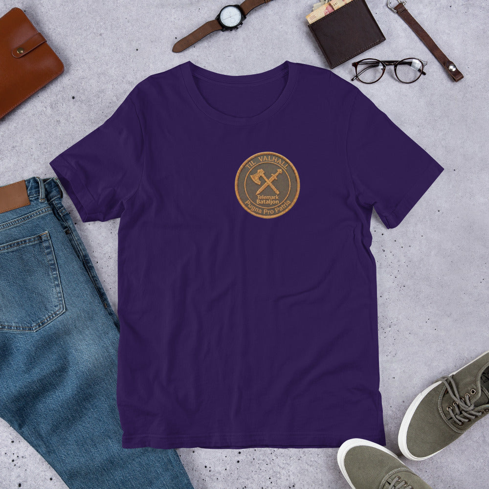 Purple-TelemarkBataljonen-T-shirt