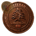 Badged - Stolt Veteran Libanon - T-shirt