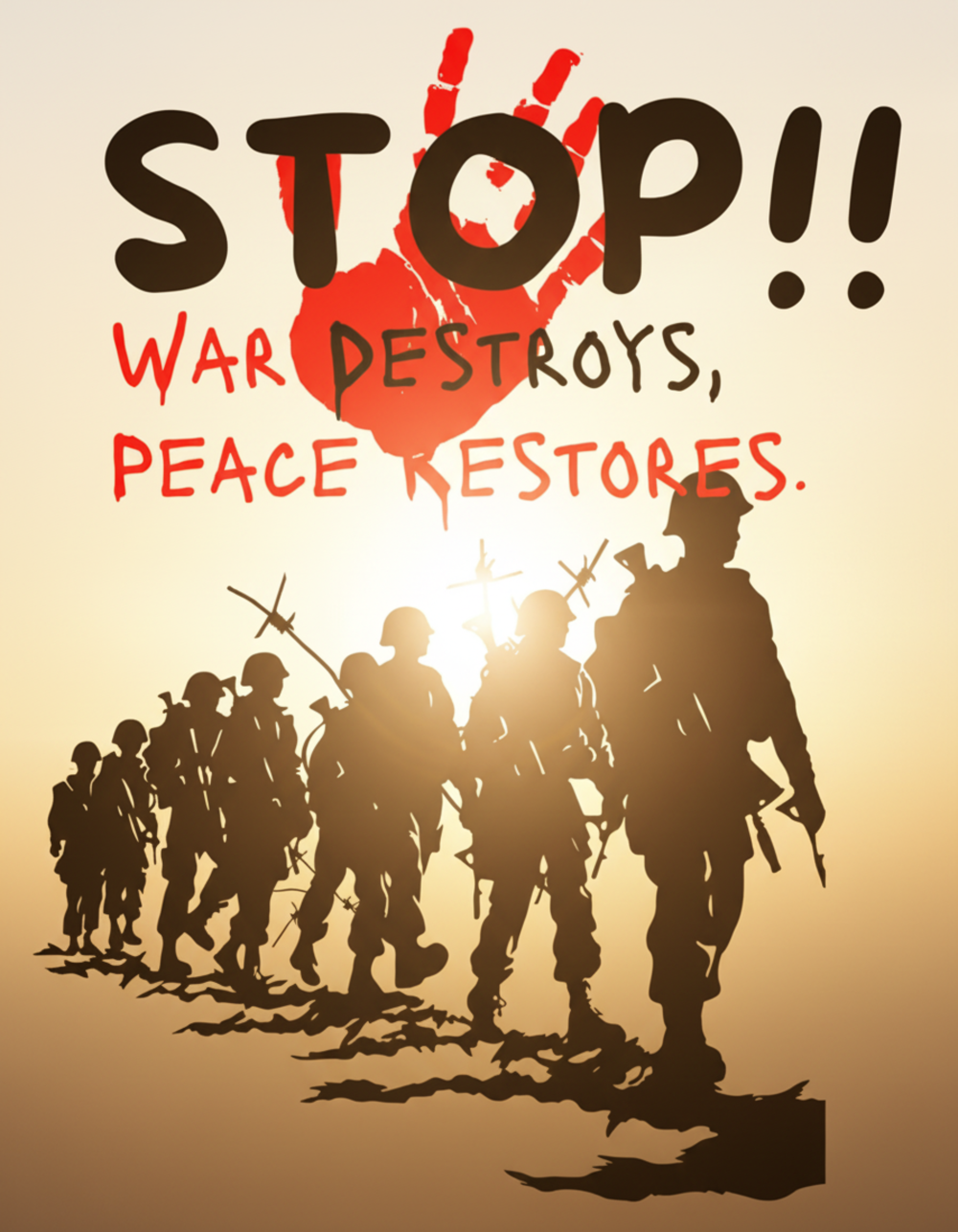 Peace Restores -  T-shirt
