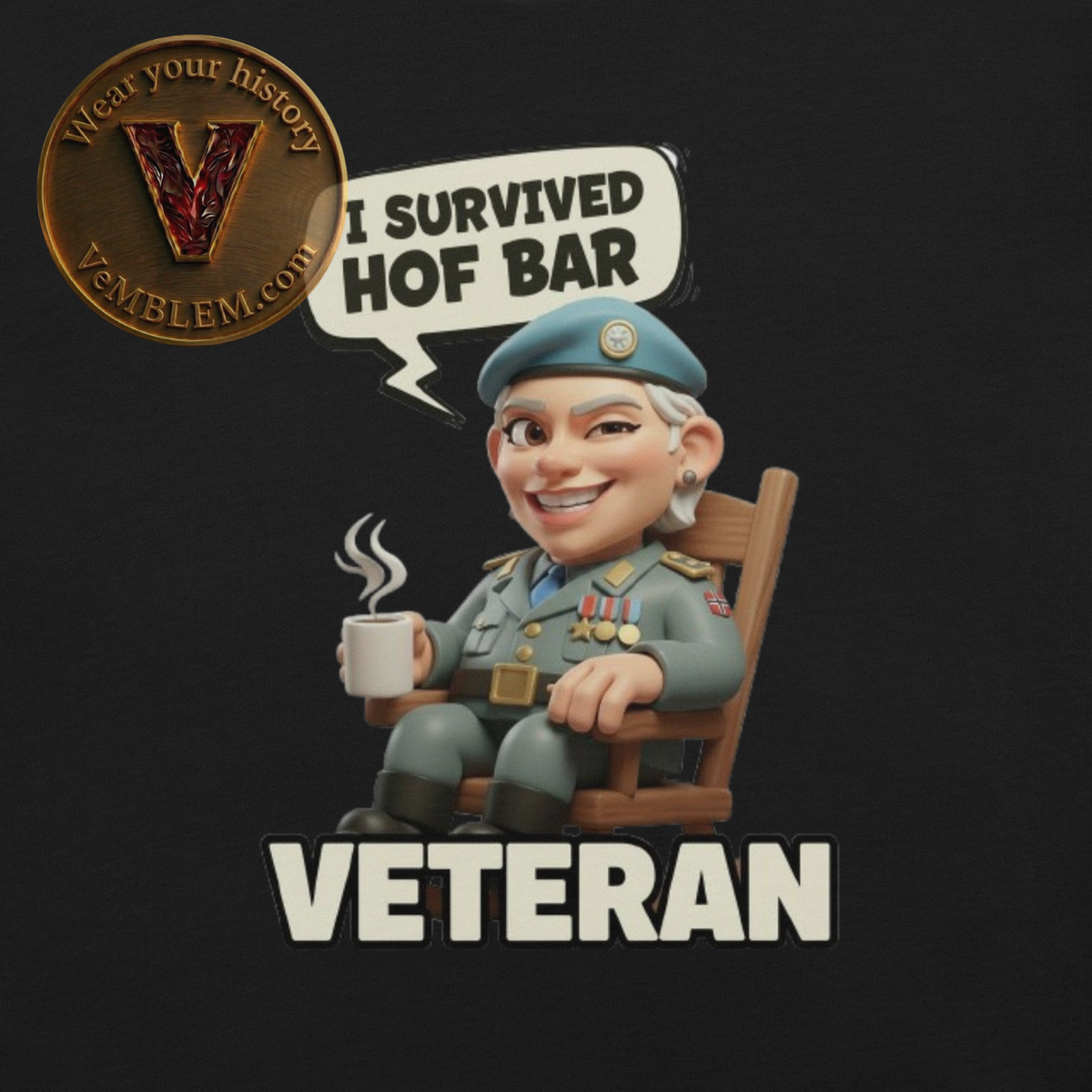 Badged - Libanon Vet - HofBar - Kvinne
