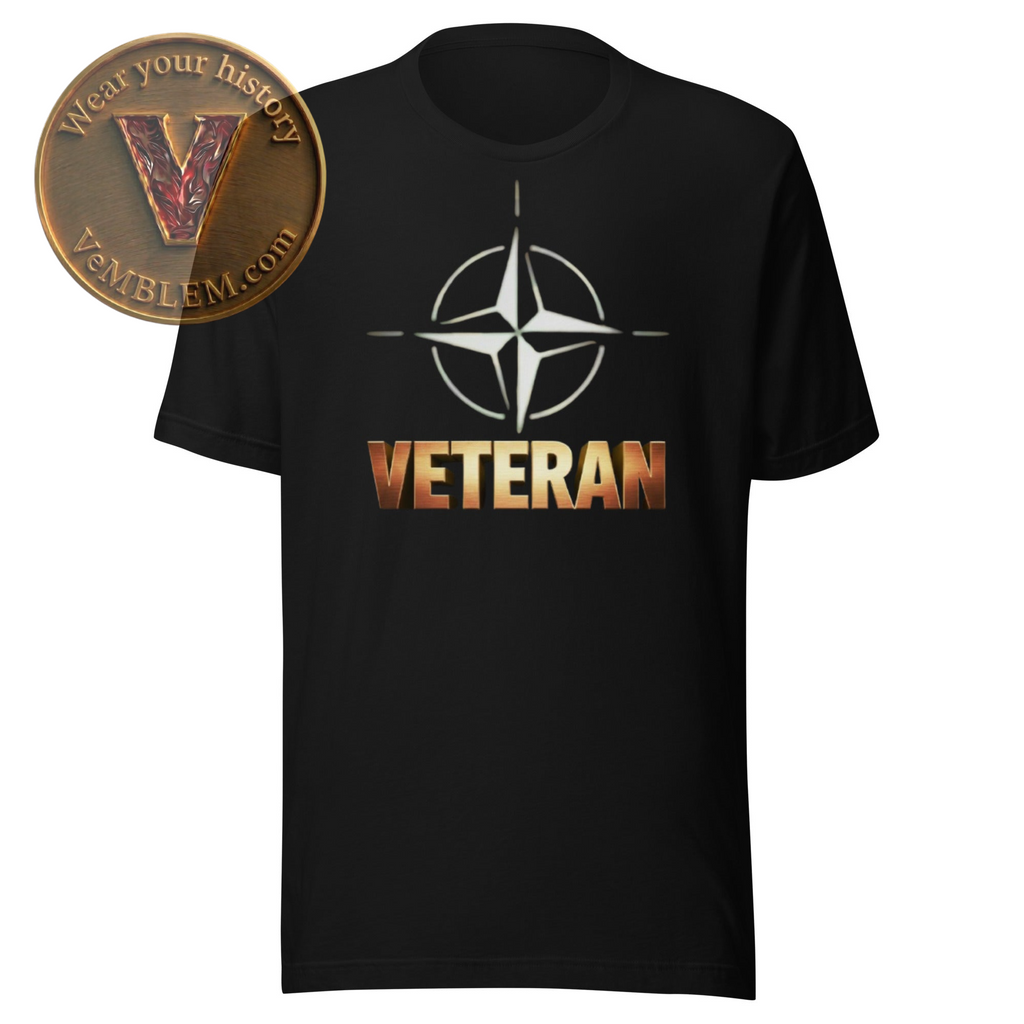 Badged - Stolt Nato veteran - T-shirt 2