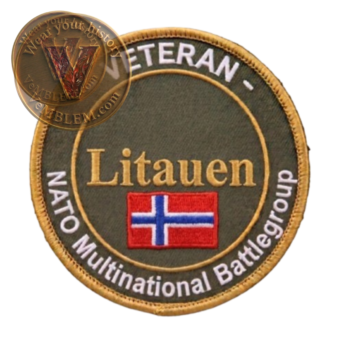 Badged - Stolt NATO MNBG Veteran - T-shirt