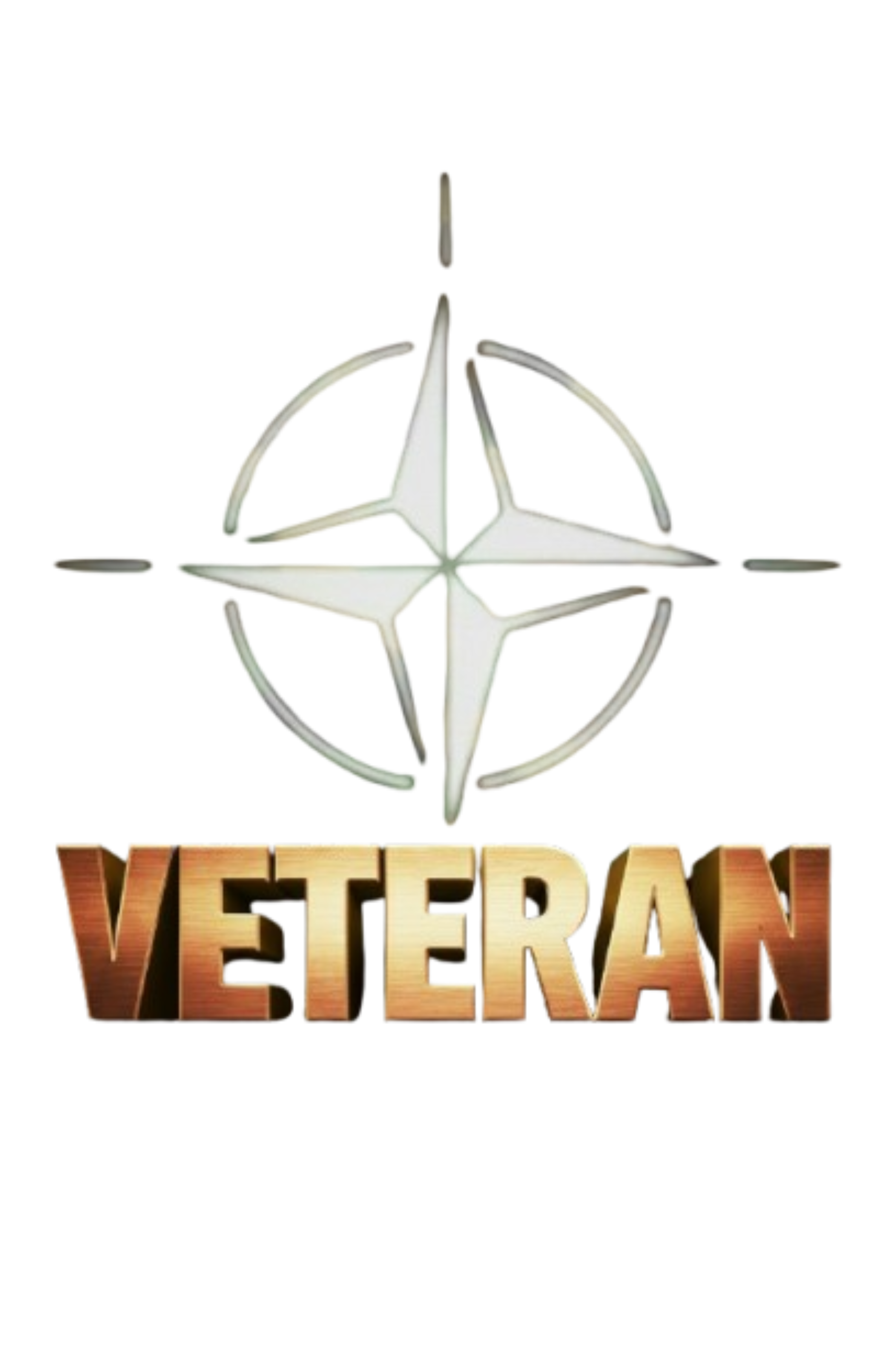 Nato veteran - T-shirt - Liten patch